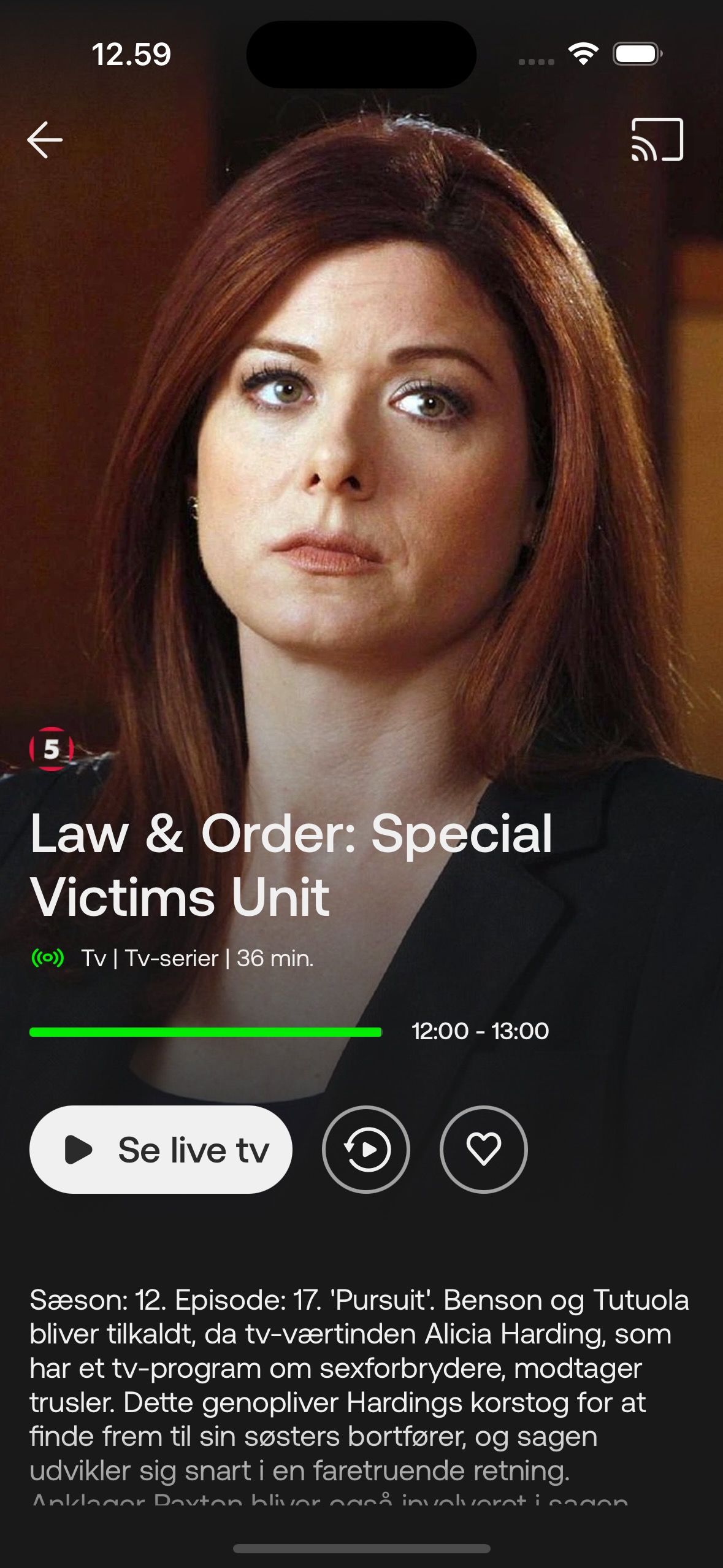 New synopsis on iOS, Live TV New synopsis on iOS, Live TV
